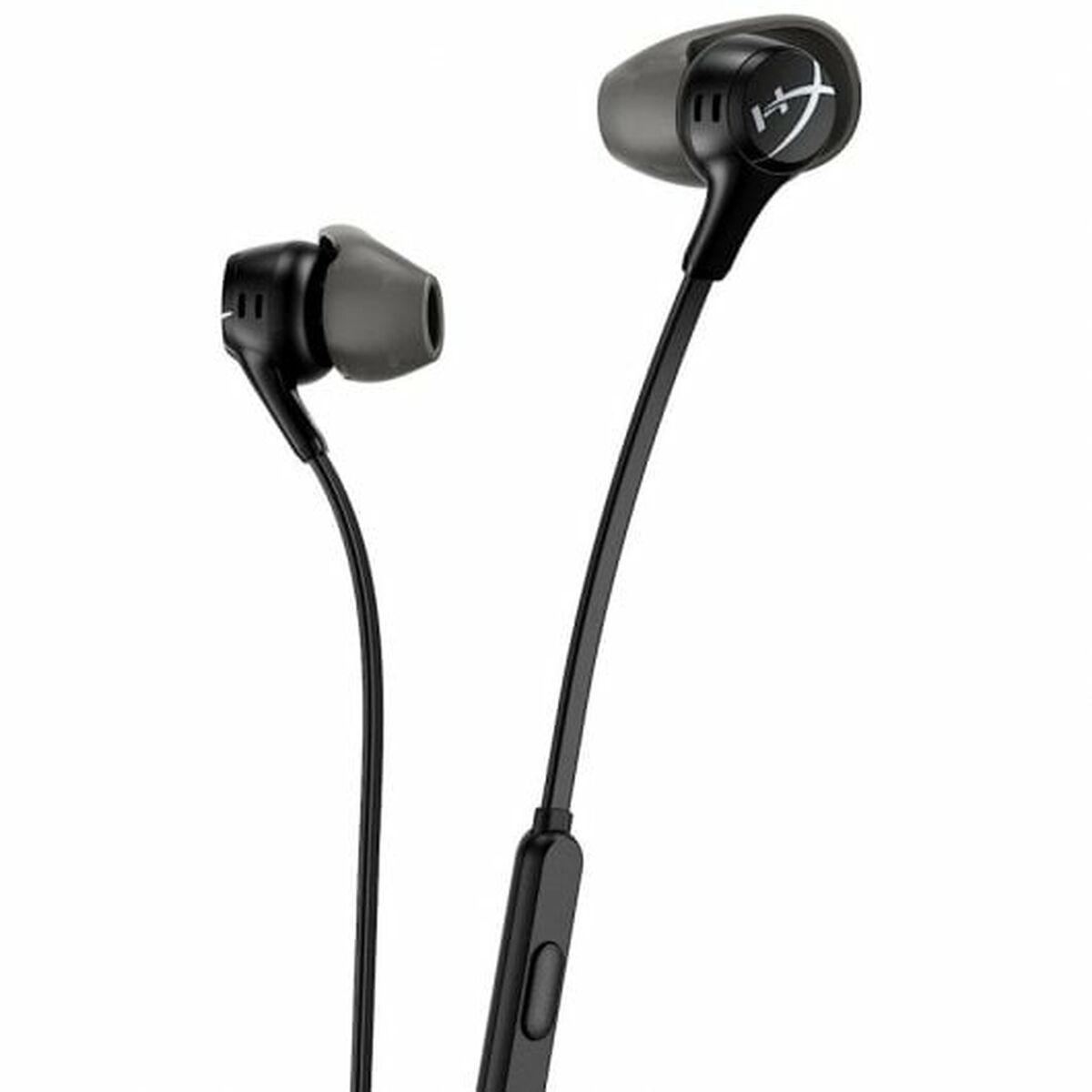 Auriculares com microfone HyperX Cloud EarBuds II Preto